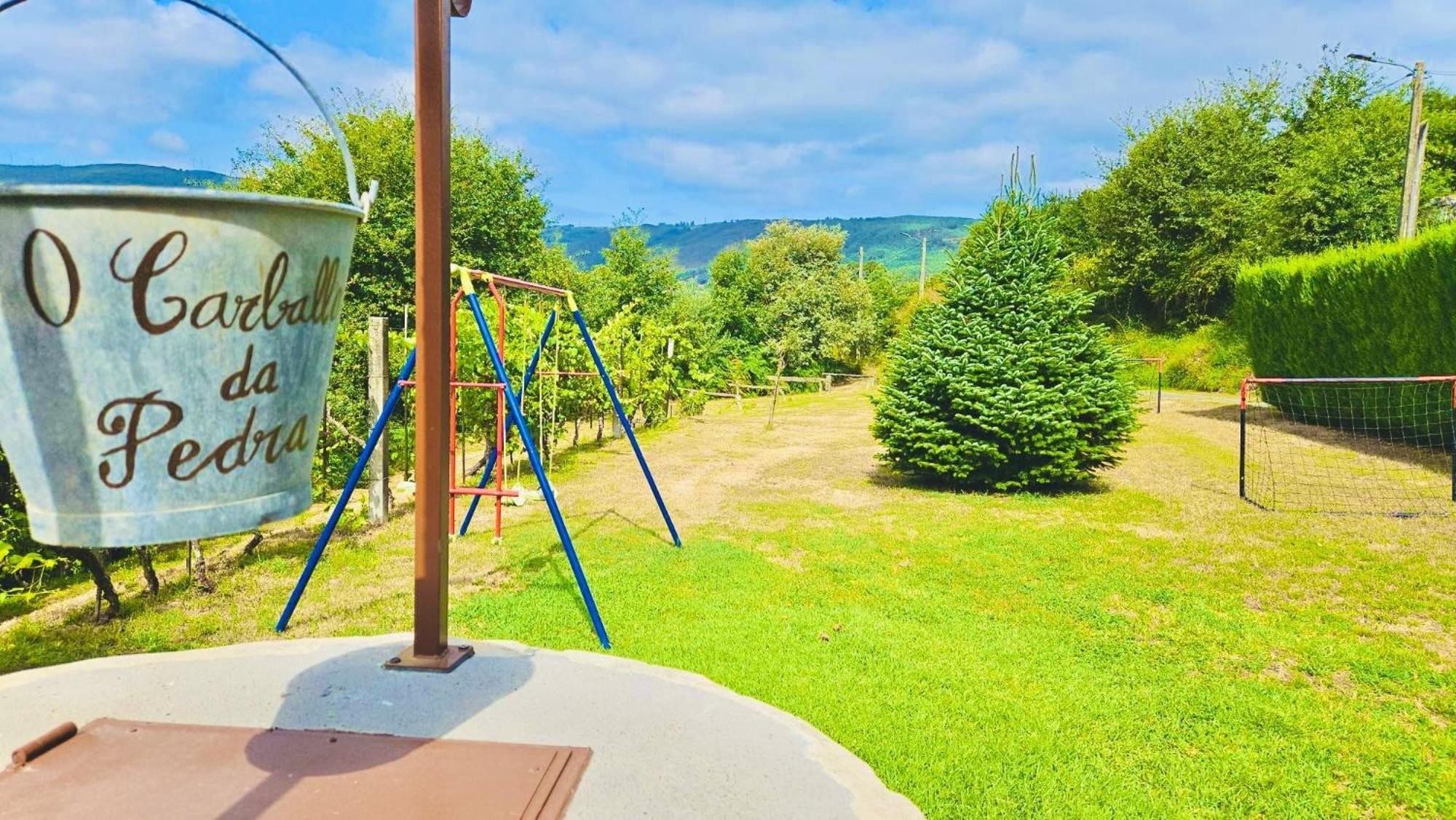 Casa Rural O Carballo Da Pedra La Caniza Εξωτερικό φωτογραφία