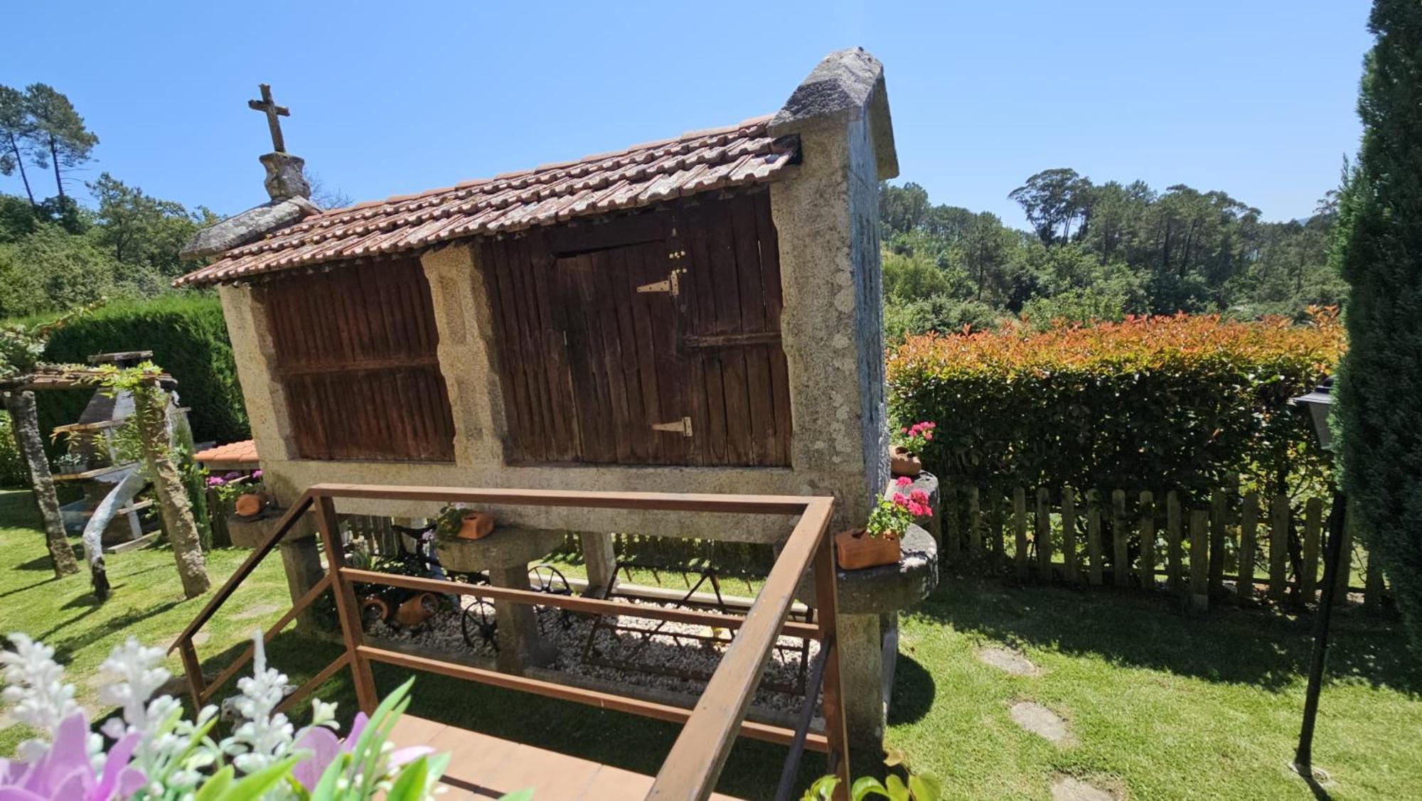 Casa Rural O Carballo Da Pedra La Caniza Εξωτερικό φωτογραφία